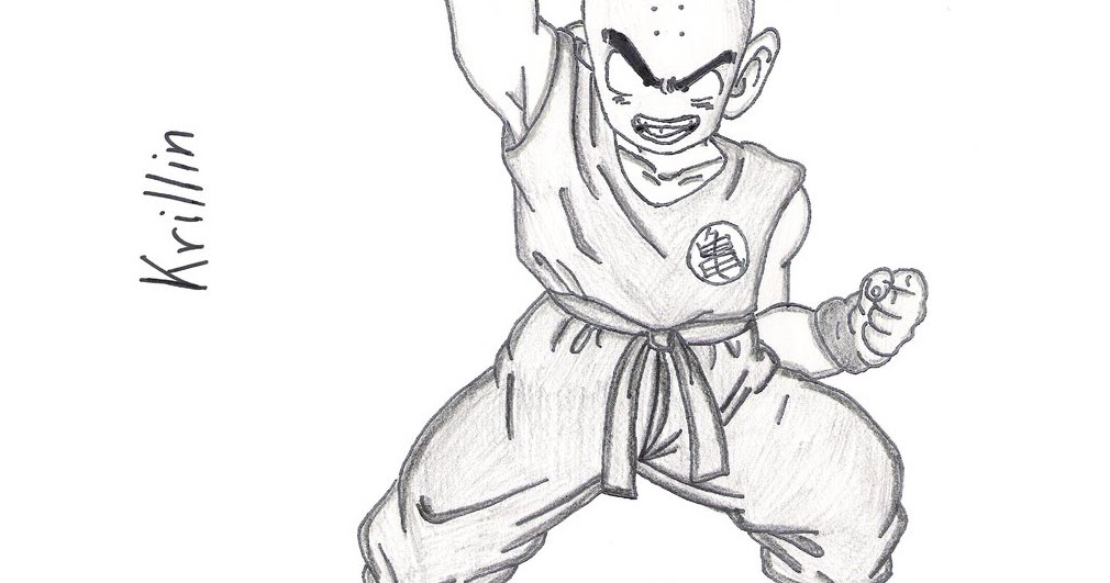 Download Free Krillin Dragon Ball Z Coloring To
