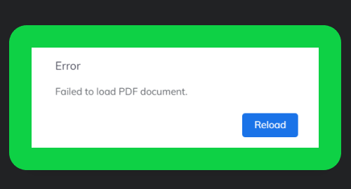 How To Fix Error Failed To Load PDF Document Problem Solved in Laptop/Computer