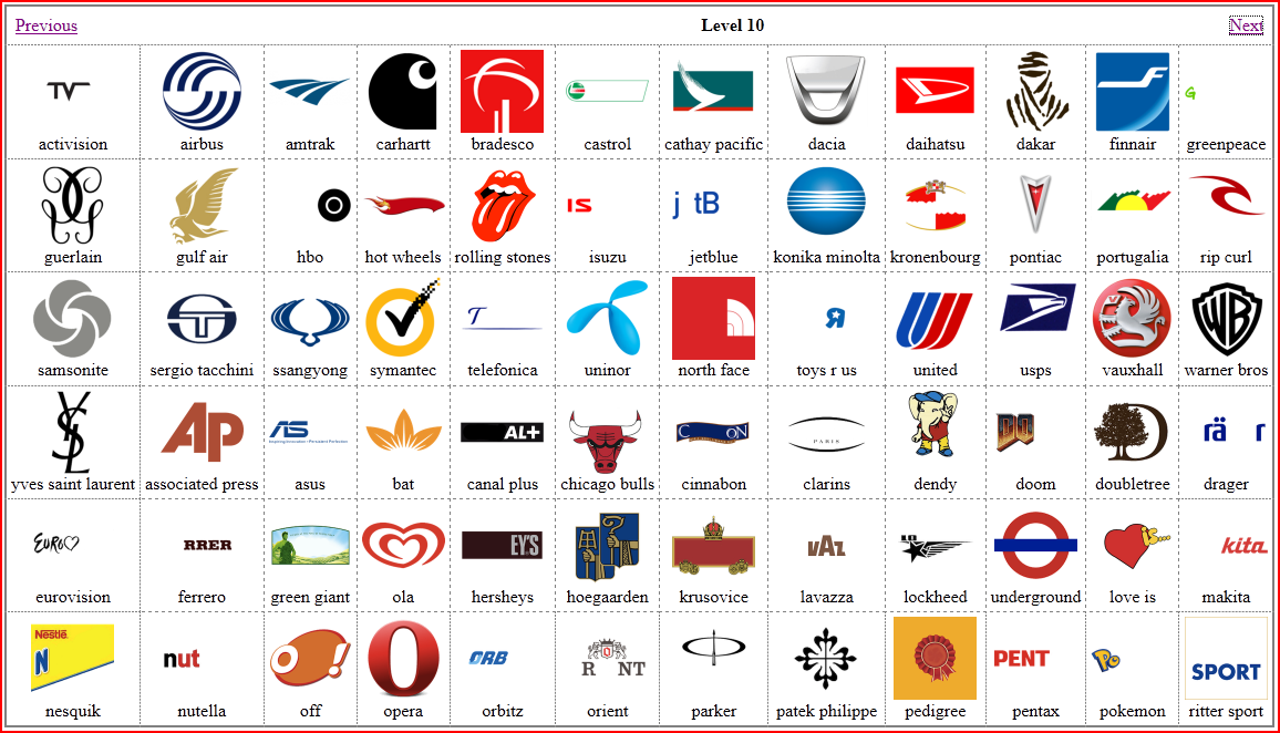  Logos Quiz 