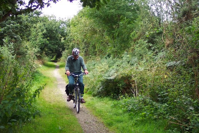 Cyclist Cycling in UK