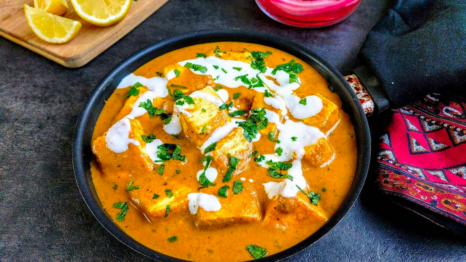 Paneer Butter Masala | Butter Paneer Gravy Recipe