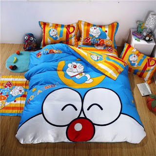 Contoh Seprei Motif Doraemon - Kamar Anak 200165