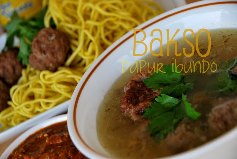 Dapur ibundo: Bakso