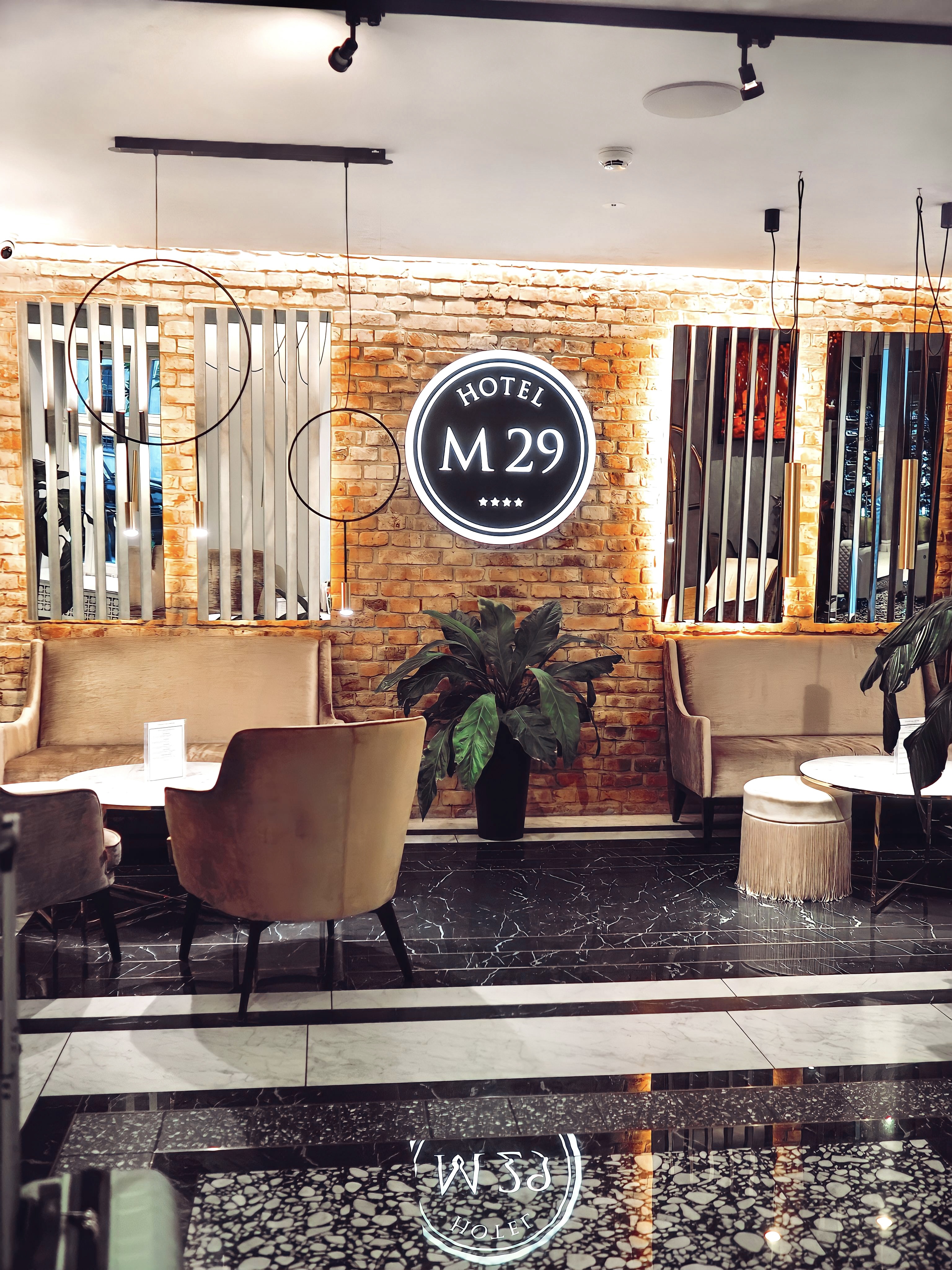 Lobby of Hotel M29 Krakow