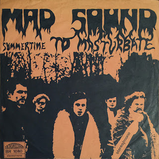 Mad Sound “To Masturbate / Summertime” 1968 single 7"  Denmark Psych Rock