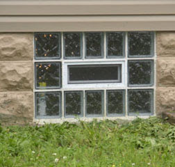 Glass Block Basement Window