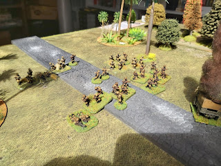 The Indian troops move out