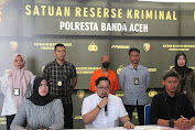 Satreskrim Polresta Banda Aceh Tangkap Kakek Lecehkan Cucu