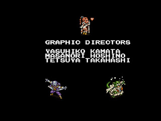 Ozzie, Slash, and Flea during the credits of People of the Times, an ending in Chrono Trigger.