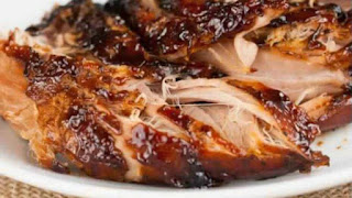 Crockpot Brown Sugar Balsamic Glazed Pork Tenderloin