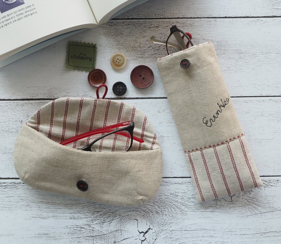 DIY Glasses Case Sewing Tutorial + Pattern. How to Sew.