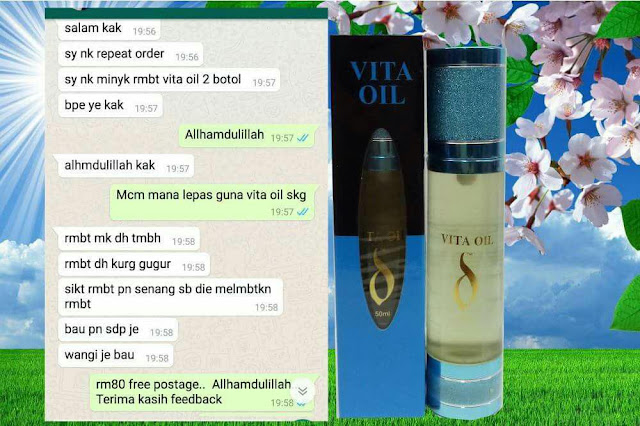 Testimoni Jerslin Vita Oil