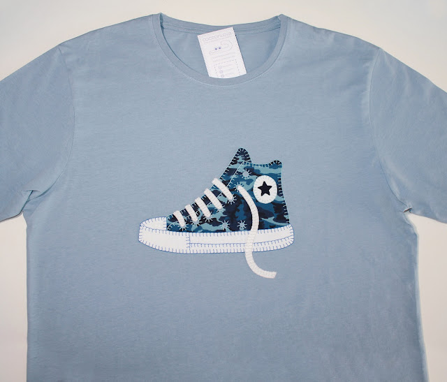 camiseta zapatilla converse all stars