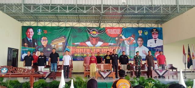 Ketua KOP Bidang Martial Art 1 Polres Kediri Hadiri Pembukaan Kejurda Boxer Piala Bupati Cup