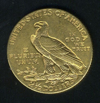 Indian Head Quarter Eagle Gold Coin