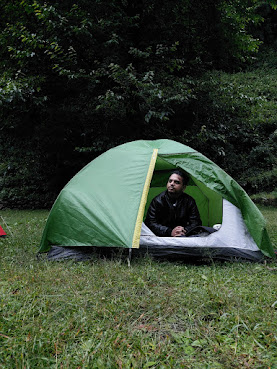 Zuba'r Saifi on ghnp trek