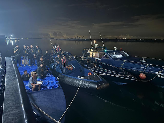 BC Batam Gagalkan Penyelundukan 184 Ribu Batang Rokok Ilegal di Perairan Pulau Buaya