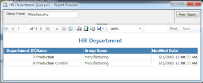 Report Output