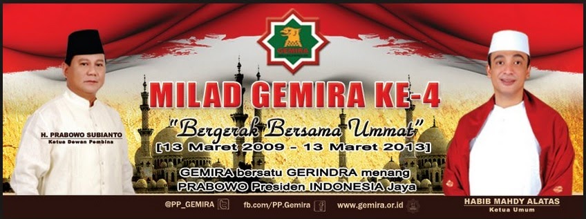 Prabowo, Sufi, Ulama & GEMIRA - Gerakan Muslim Indonesia 