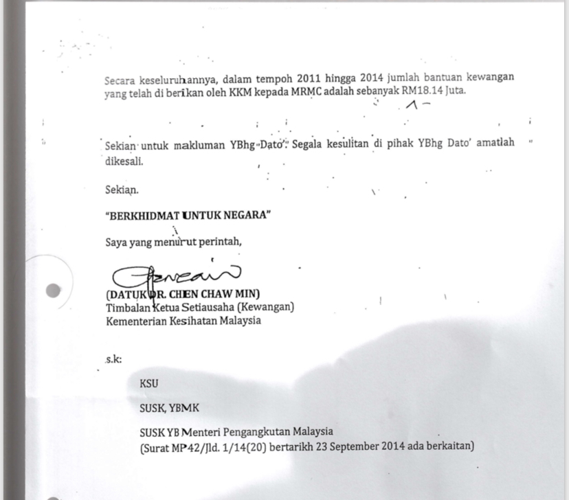 Contoh Surat Rasmi Kkm Ke Setiap Hospital