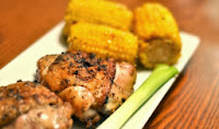 Grilled Chicken and Corn Recipe | Healthy Chicken Recipe