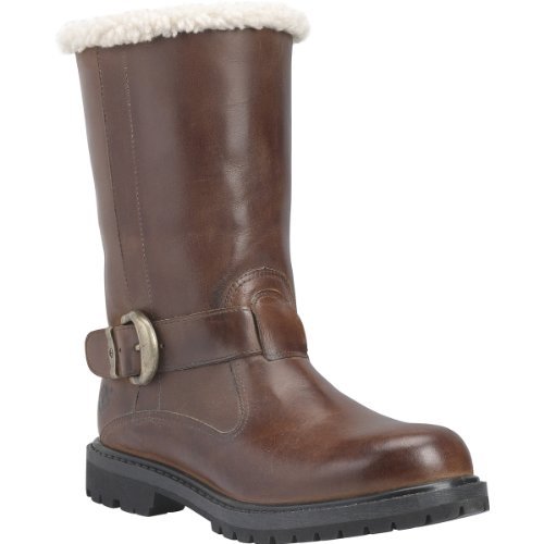 Timberland Women's Nellie Pull-On Boot,Dark Brown,9 M US