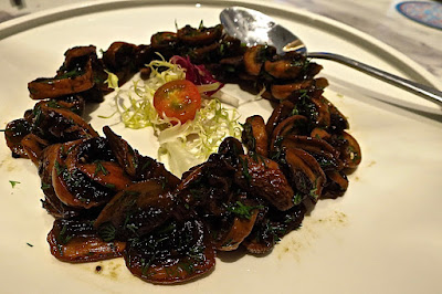 Alijiang (阿里疆) Silk Road Cuisine, mushrooms tricholoma matsutake