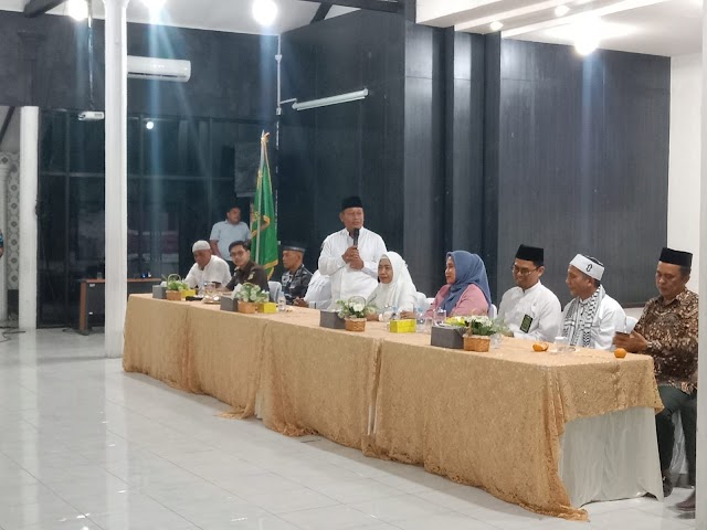 Jama'ah Haji Tahun 1444 H/2023 Kloter (5) Asal Tanjungbalai Tiba Di Kota Tanjungbalai.