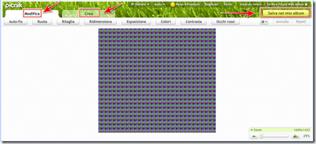 come personalizzare ingrandire rimpicciolire foto picasa web album