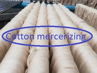 Cotton mercerizing