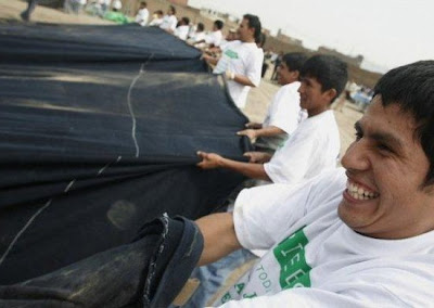 World Record for the largest pair of jeans