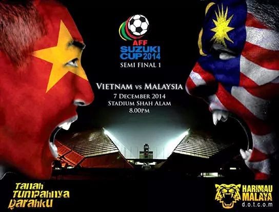 Vietnam vs Malaysia Semifinal Piala AFF 2014