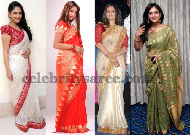 Divya Spandana Rich Sarees