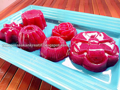 Resep Puding Buah Naga