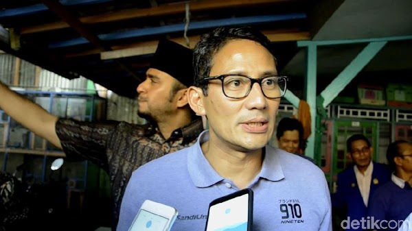 Soal Situs Fitnah Selingkuh, Ini Respons Sandiaga