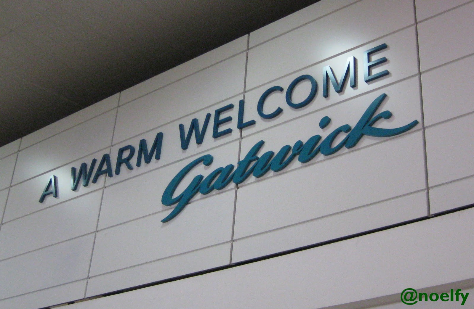Noelfy Travel Tales: GATWICK AIRPORT Review
