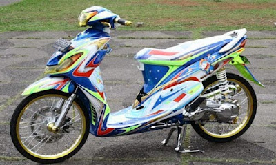 modifikasi mio sporty tahun 2011  tahun ini