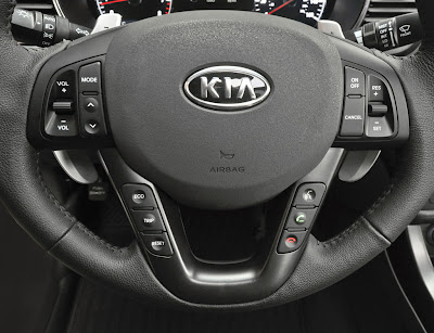 2011 Kia Optima Steering Wheel View