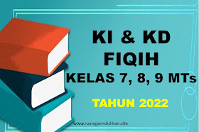  KI dan KD Fiqih Kelas 7, 8, 9 MTs versi terbaru sesuai KMA 183 Tahun 2019 