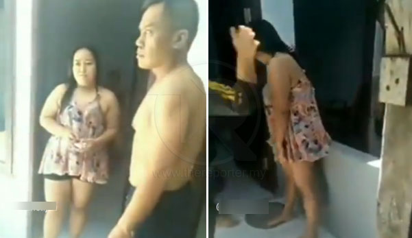 (Video) 'Tahu tak, dia ni masih suami aku!' - Bengang skandal ditampar, suami ugut nak pukul isteri guna kayu