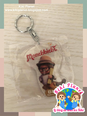 kiki Monchhichi tribu porte clés keychain saule