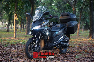 Modifikasi Hedon, Honda Vario 150 Bergaya Touring Adventure