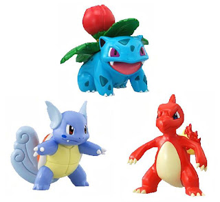 Ivysaur Charmeleon Wartortle TomyMC