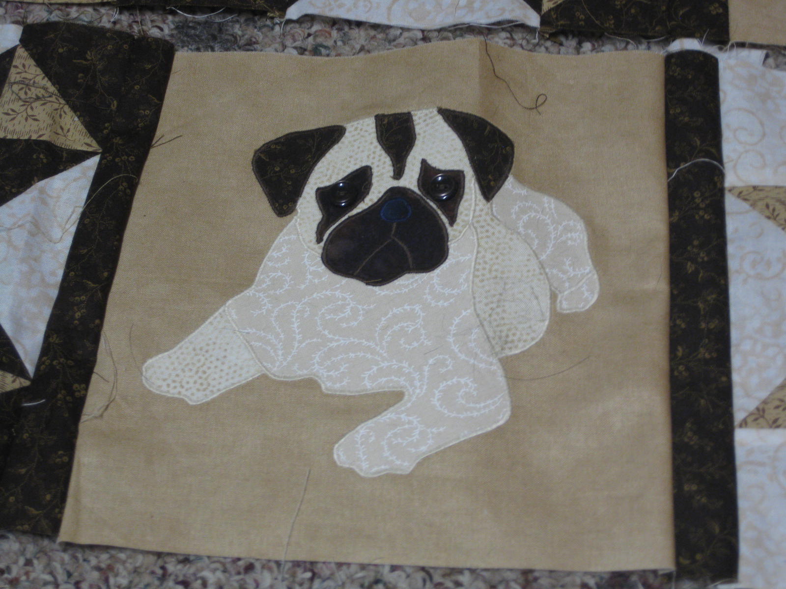 Download Quilted With Love: Pug Quilt