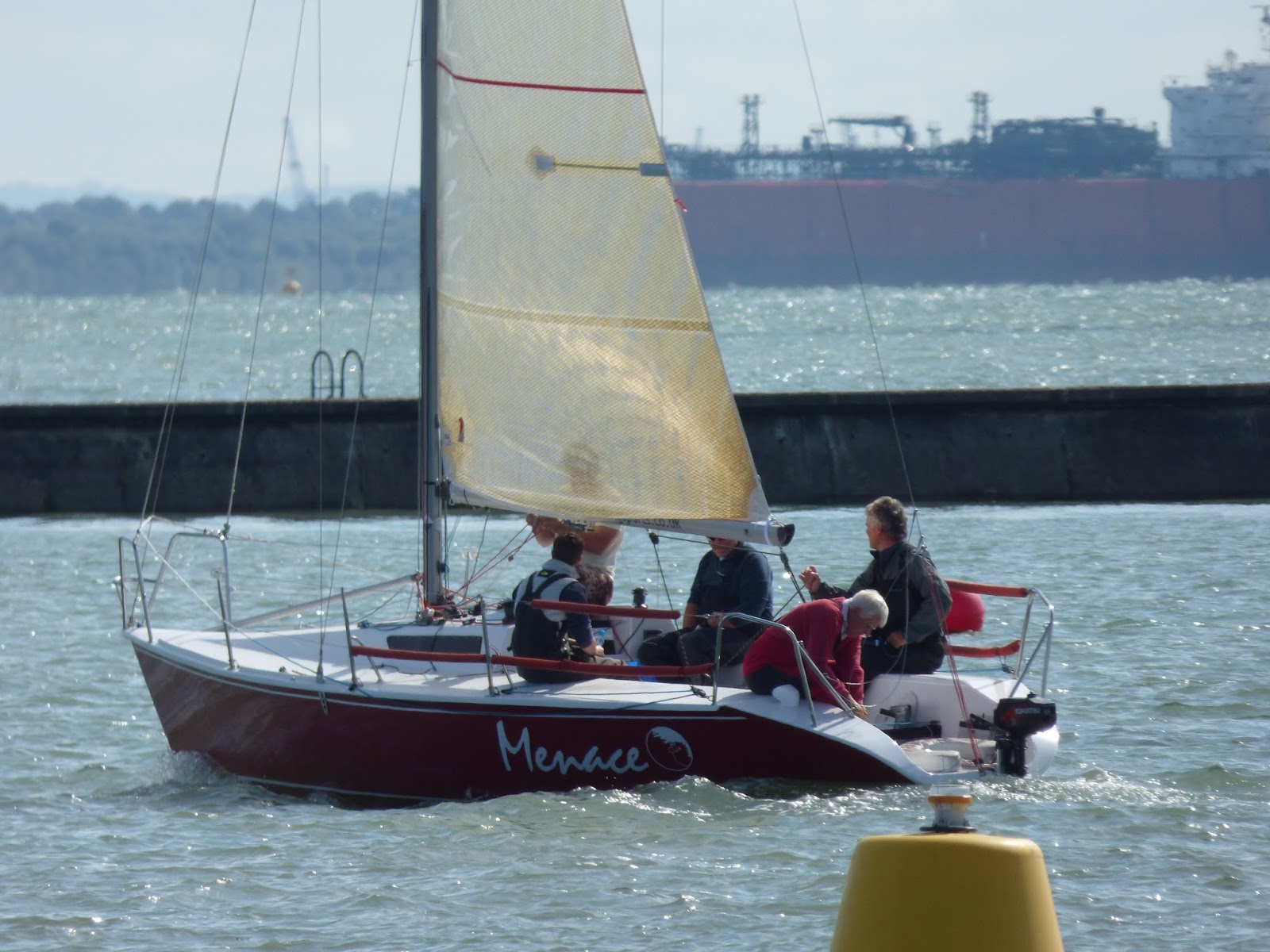 shockwave40: menace - 1/4 ton ior yacht - designed by j
