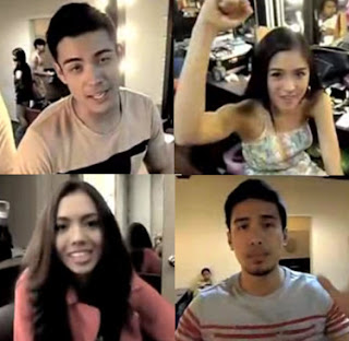 Kim Chiu, Xian Lim, Julia Montes, Christian Bautista