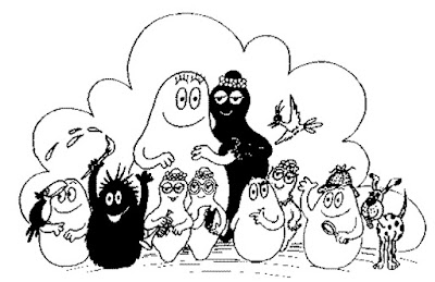 Barbapapa desenhos para colorir e imprimir