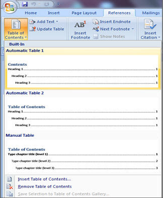 Cara Membuat Daftar Isi Otomatis Menggunakan Table Of Content (TOC) di Microsoft Word 2013