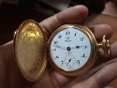 Đồng hồ Waltex cót tay 17 jewels Thụy Sỹ