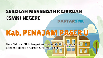 Daftar SMK Negeri di Kab. Penajam Paser Utara Kalimantan Timur